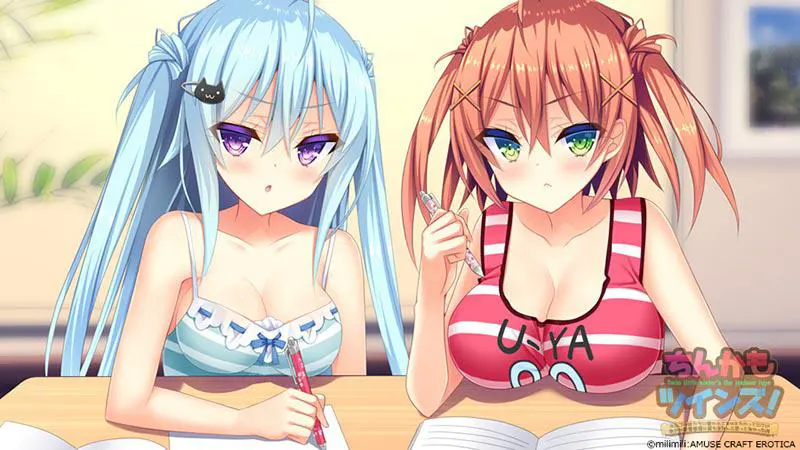  如胶似漆双胞胎！关于很黏我的双胞胎妹妹们居然喜欢上了我这件事 / ちんかもツインズ！ ～ふたごの妹たちに懐かれてるのはわかってたけどまさか恋愛感情に変わるなんて思ってなかった件～[Image uses new format, if not viewable, please update your browser or use Microsoft Edge]