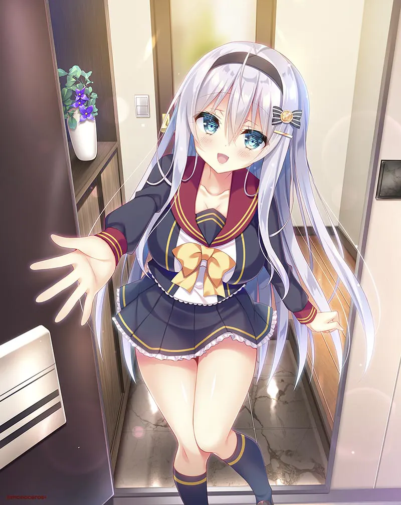 与女朋友的甜蜜生活～你喜欢一心一意的银发美少女吗？ / 甘やかせカノジョのいる生活 - 一途な銀髪美少女は好きですか？-[Image uses new format, if not viewable, please update your browser or use Microsoft Edge]