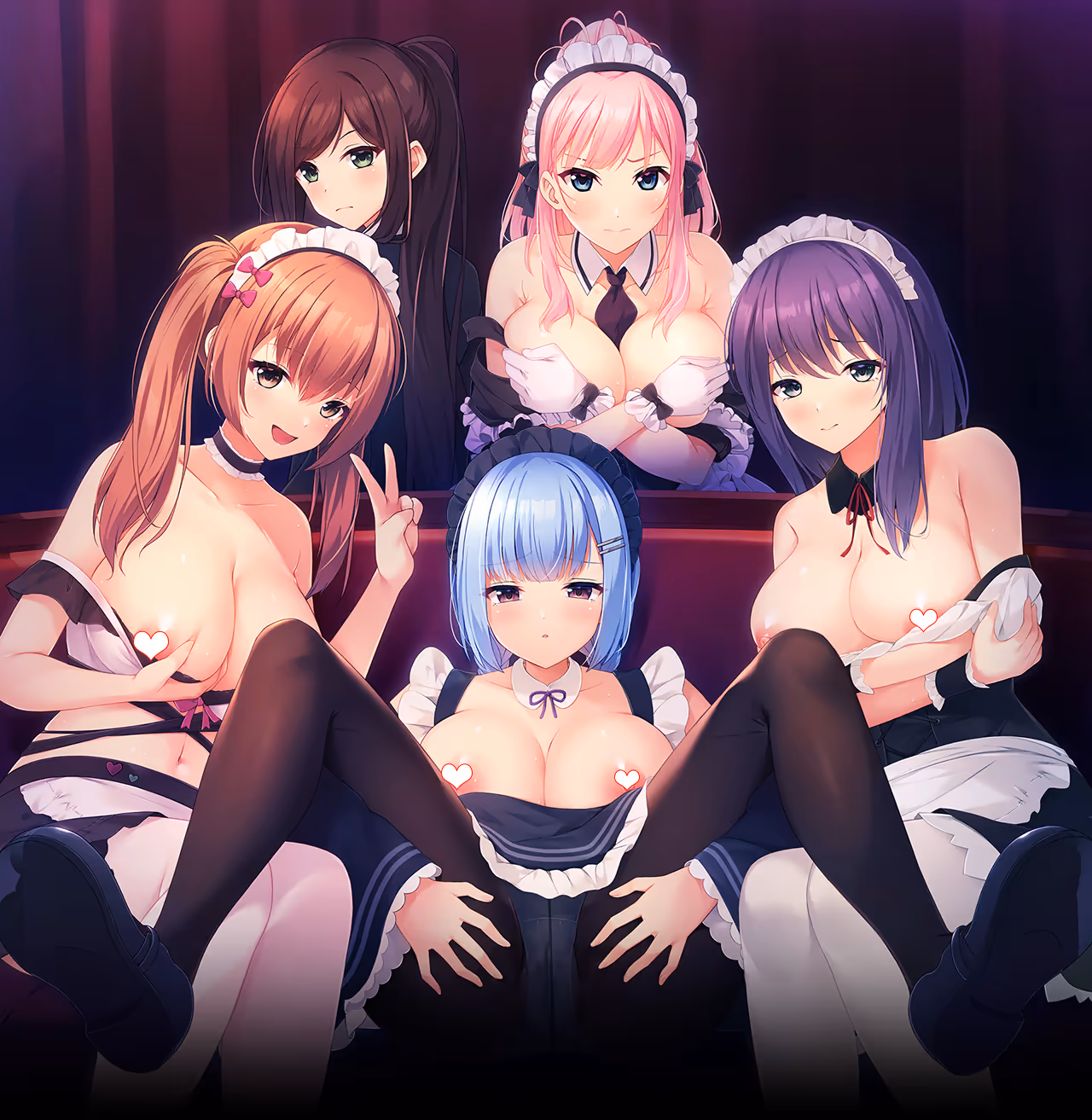 俺だけに傅く孕メイドたち ～精子を貪る五人の欲心女～【图片使用新格式, 如无法查看请更新浏览器或使用Microsoft Edge】